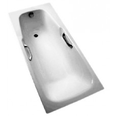 Чугунная ванна Кировского завода Триумф 170x75 Silver с ручками